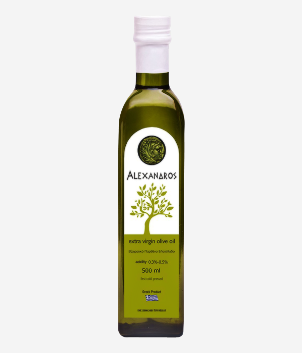 Extra Virgin Olive Oil “Alexandros” в стеклянной бутылке