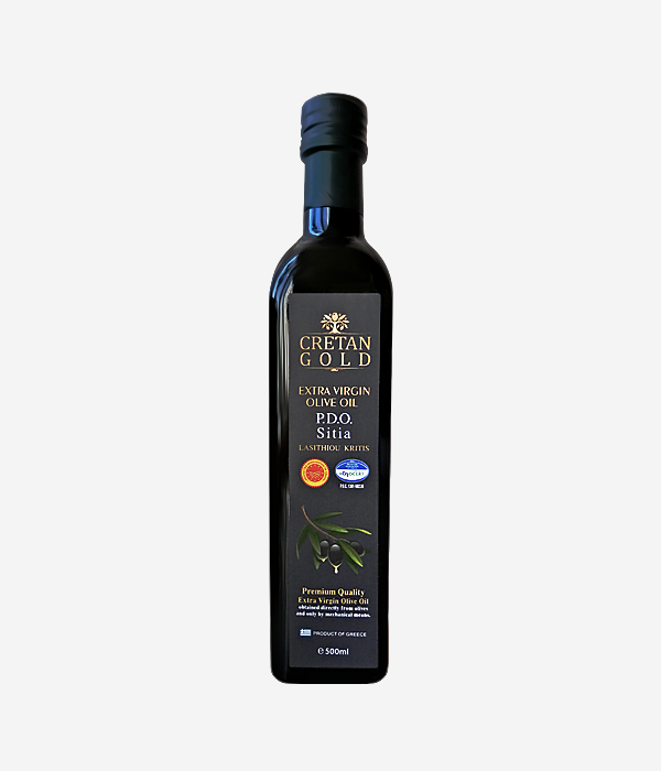 Extra Virgin Olive Oil P.D.O. Sitia “Cretan Gold” в стеклянной бутылке