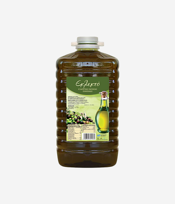 Extra Virgin Olive Oil “Eklekto” в бутылке ПЭТ